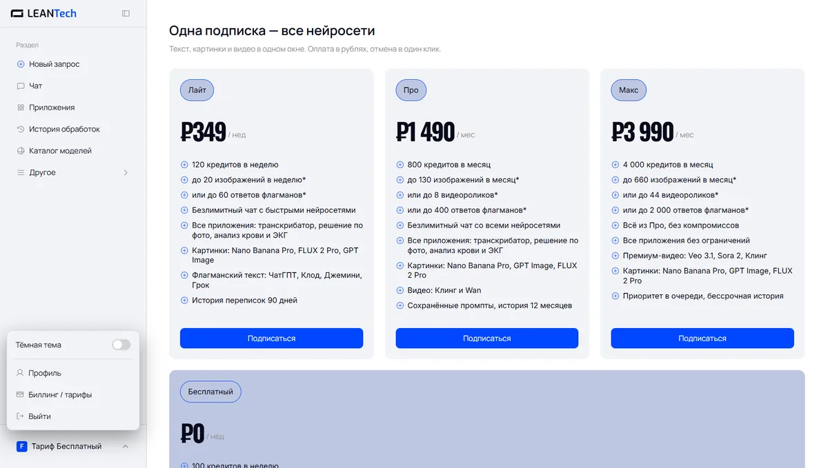 Оплата Claude Code картой РФ
